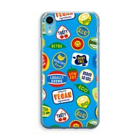 Fruitsticker: iPhone XR Transparant Hoesje