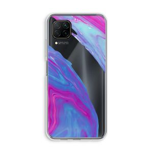 Zweverige regenboog: Huawei P40 Lite Transparant Hoesje
