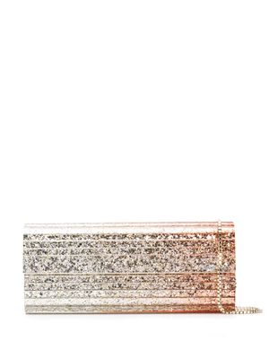 Jimmy Choo pochette Sweetie à paillettes - Or