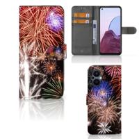 OPPO Reno 8 Lite | OnePlus Nord N20 | Wallet Case | met Pasjes | Vuurwerk