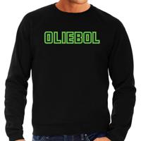 Foute Kersttrui/sweater voor heren - oliebol - groen - oliebollen - kerst/nieuwjaar