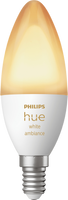 Philips Hue White ambiance Losse kaarslamp E14 - thumbnail