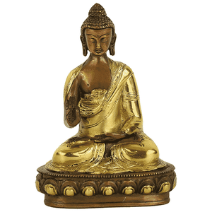 Boeddha Teaching Tweekleurig (20 cm)