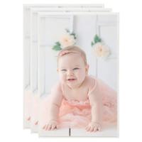 Fotolijsten 3 st voor tafel 13x18cm MDF zilverkleurig