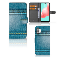 Samsung Galaxy A32 5G Wallet Case met Pasjes Jeans