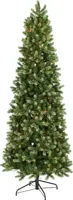 A Perfect Christmas Georgia smalle kunstkerstboom groen 213cm - 1800 rode & witte lampjes A Perfect Christmas Georgia smalle kunstkerstboom groen 213cm - 1800 rode & witte lampjes