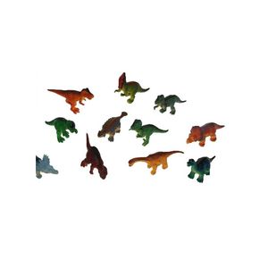 3x Plastic speelgoed dinosaurussen van 16 cm