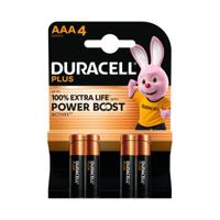 Duracell powerboost AAA batterijen - set van 4