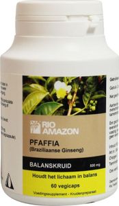 RIO Pfaffia balanskruid maandverpakking (60 caps)