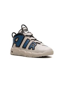 Nike Kids baskets Air More Uptempo "Industrial Blue" - Blanc