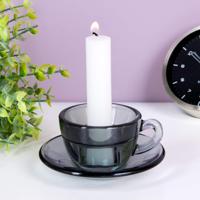 Theekop waxinelichthouder - Groen