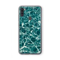 Weerkaatsing water: Samsung Galaxy A11 Transparant Hoesje