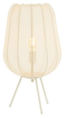 Light & Living Tafellamp 'Plumeria' 60cm hoog, kleur Zand
