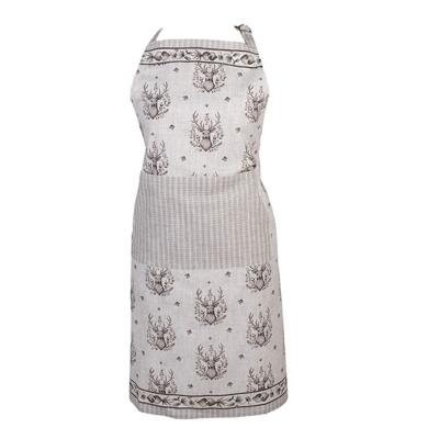 Keukenschort Bruin Beige Hert