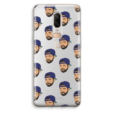 Drake Away: OnePlus 6 Transparant Hoesje