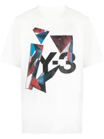 Y-3 t-shirt à logo imprimé - Blanc - thumbnail