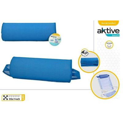 Kussen Aktive 35 x 14 x 5 cm Blauw