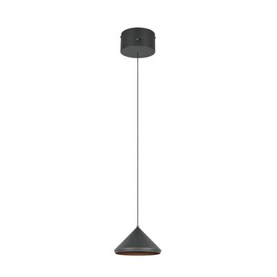 Trio Moderne hanglampLaguna Ø 18cm zwart - 336210132