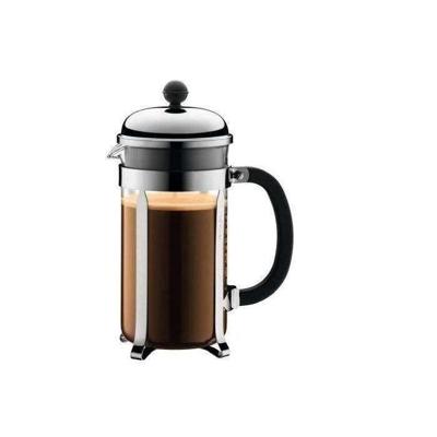 Chambord - Bodum Piston Coffee Maker, 8 kopjes, 1,0 L, roestvrij staal