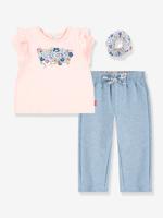 Set top + short + scrunchie Ruffle LEVI'S® rozen