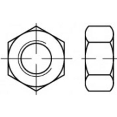 TOOLCRAFT TO-5443854 Zeskantmoeren 125 mm 83934 Staal 10 stuk(s)
