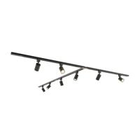 Taros Railverlichting Pakket - T-vorm - 4x 1m rail - 8 railspots - Incl. 2700K GU10 - IP20 - Modulair - 230V