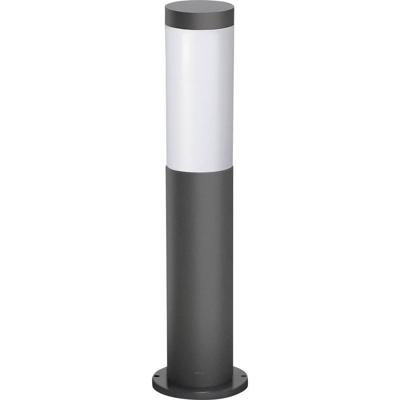 Signify Philips Utrecht Sockelleuchte, max, 60W, IP44, ohne Leuchtmittel, anthrazit 8719514417533 Wegverlichting Gloeilamp E27 20.0000000000000 W Antraciet