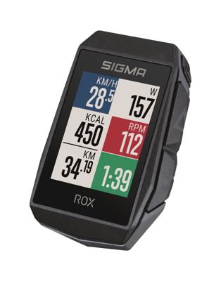 Sigma rox 11.1 evo gps zw/zw standaard stuurhouder + usb-c oplaadkabel