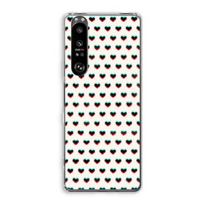 Hartjes: Sony Xperia 1 III Transparant Hoesje