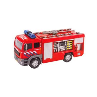 Kids Globe Traffic brandweer met licht en geluid