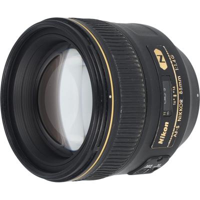 Nikon AF-S 85mm F/1.4G occasion (incl. BTW)