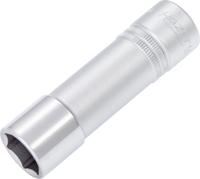 HAZET Dopsleutel 900LG-17 · 1/2 inch (12,5 mm) vierkant hol · Buiten-zeskant-tractieprofiel · SW 17 mm