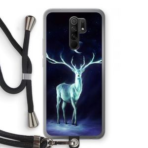 Nightbringer: Xiaomi Redmi 9 Transparant Hoesje met koord