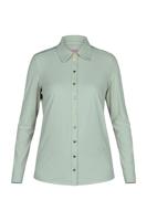 Poppy hearts shirt - light sage green - 13548