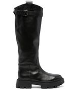 Ash bottes en cuir - Noir - thumbnail