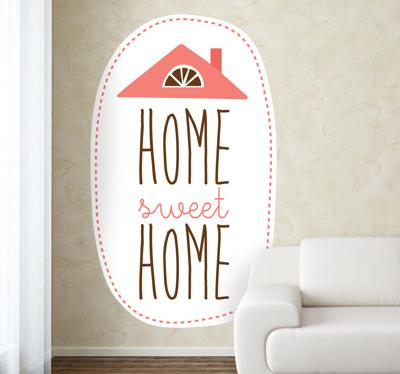 Vinilo decorativo dulce hogar