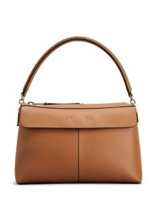 Tod's petit sac porté épaule T Case Boston en cuir - Marron