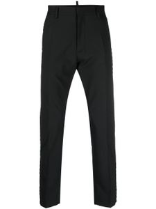 DSQUARED2 pantalon de costume à coupe droite - Noir