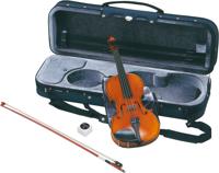 Yamaha V5SC Stradivarius 1/4 viool met koffer, strijkstok en hars - thumbnail