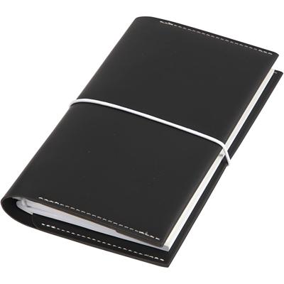Creativ Company Planner / bulletjournal, afm 10x18x1,5 cm, elastieksluiting, zwart, 1 stuk