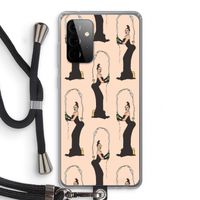 Pop Some Kim: Samsung Galaxy A72 5G Transparant Hoesje met koord