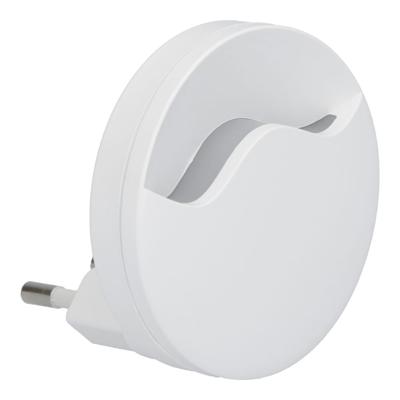 LED nachtlamp - Rond - Samsung LED chips - Daglichtsensor - 3000K warm wit - Stopcontact lamp - 60mm - EU plug (eurostekker)