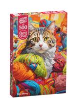 Feline Whimsy Puzzel 500 Stukjes