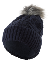 CRIVIT Gebreide muts (Marineblauw, S/M)