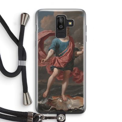 Soap Bubbles: Samsung Galaxy J8 (2018) Transparant Hoesje met koord
