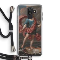 Soap Bubbles: Samsung Galaxy J8 (2018) Transparant Hoesje met koord