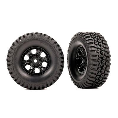 Traxxas TRX-9774 BFG MT TA KM3 banden e. Velgen verlijmd