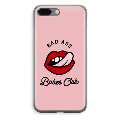 Badass Babes Club: iPhone 8 Plus Transparant Hoesje