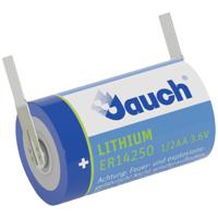 Jauch Quartz ER 14250J-T Speciale batterij 1/2 AA U-soldeerlip Lithium 3.6 V 1200 mAh 1 stuk(s) - thumbnail