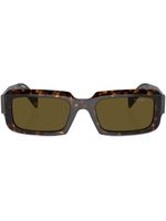 Prada Eyewear rectangle-frame sunglasses - Vert - thumbnail